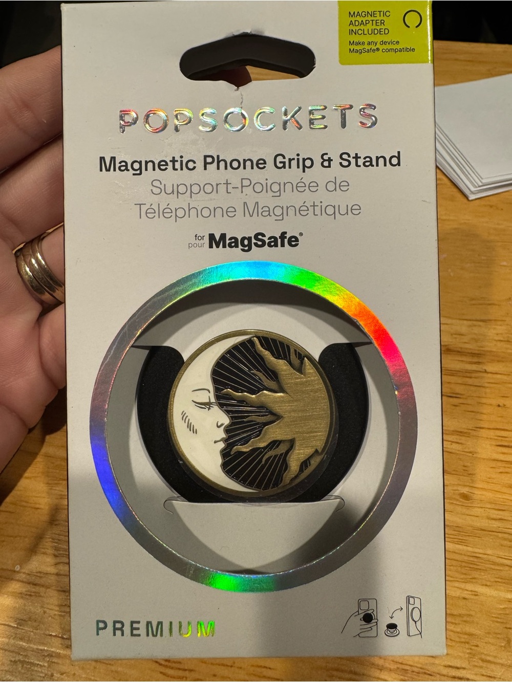 PopSocket Premium Magnetic Phone Grip & Stand for MagSafe Enamel Lunar Dreams
